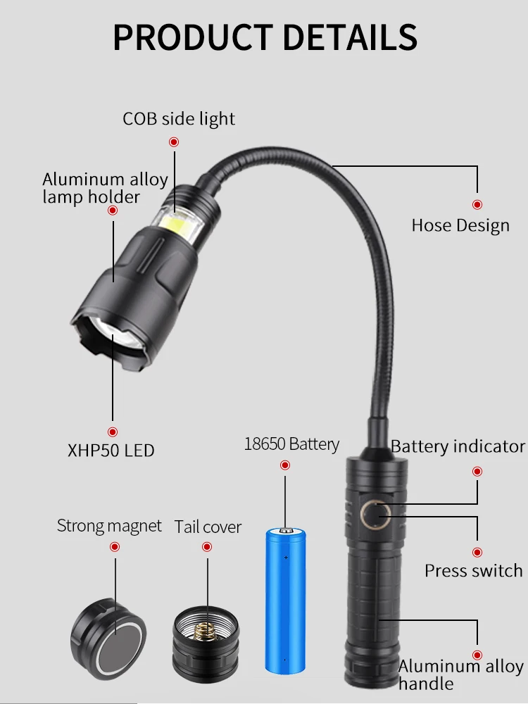 USB Rechargeable XHP50 LED Fla - đánh giá và giá Power Outage Light