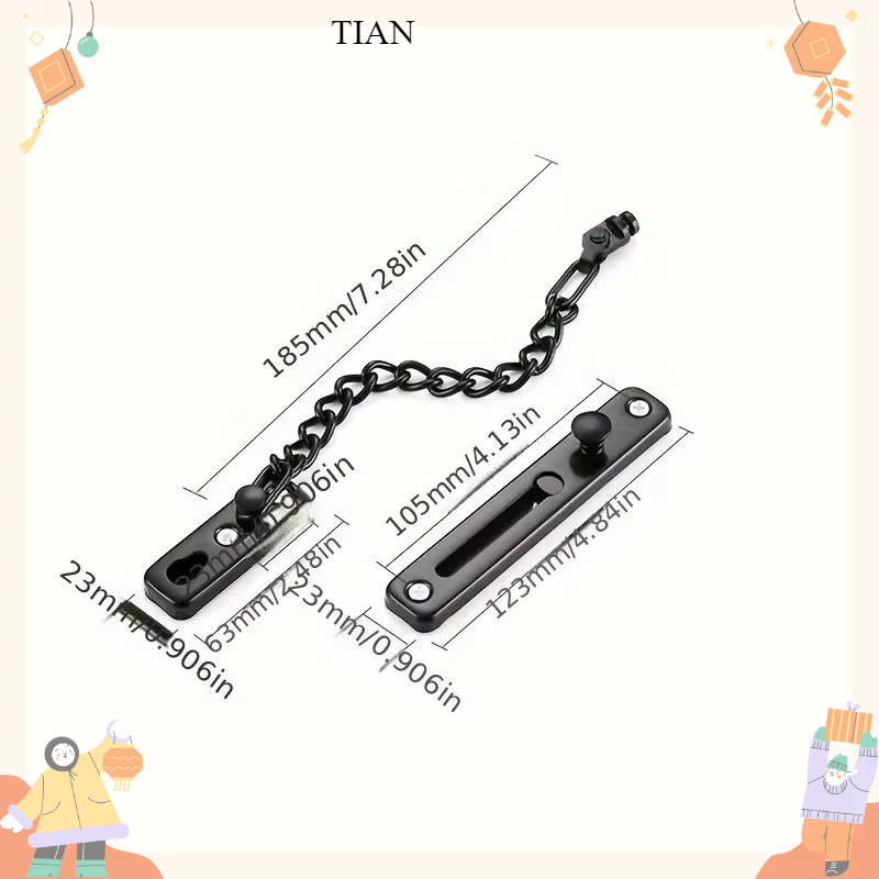 Stainless Steel Keys Are Hotli - đánh giá và giá Security Chain Door