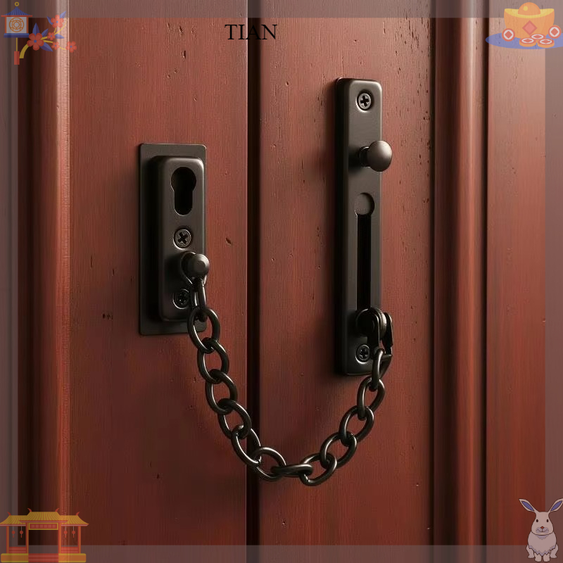 Door Chain with Lock Door Lock - đánh giá và giá Security Chain Door